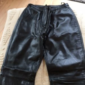 Croft & Borrow Lambskin Women’s Leather Pants 4